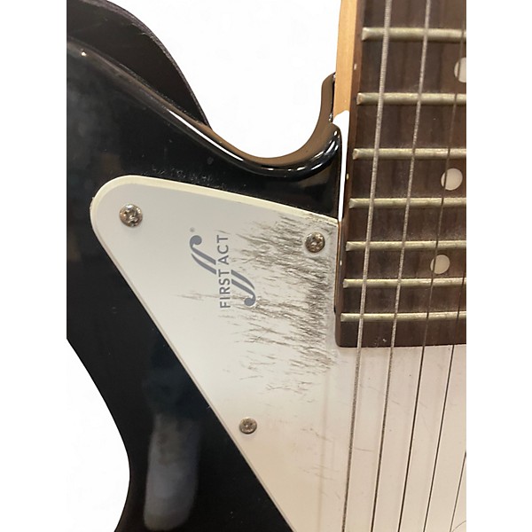 Used First Act AL4042 Black Solid Body Electric Guitar