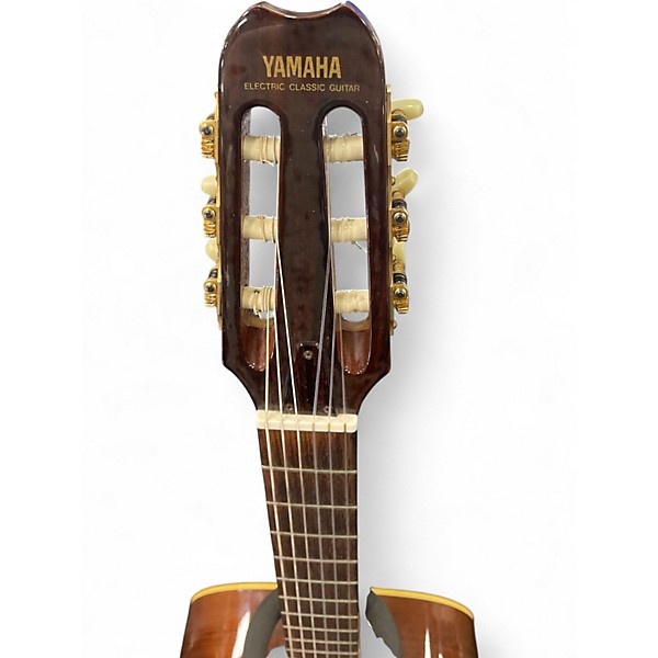 Used Yamaha apx6n Natural Classical Acoustic Electric Guitar