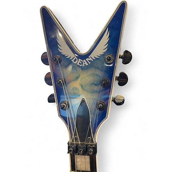 Used Dean Cadillac Select Ocean Blue Burst Solid Body Electric Guitar