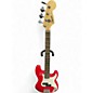 Used Squier mini bass red Electric Bass Guitar