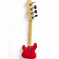 Used Squier mini bass red Electric Bass Guitar