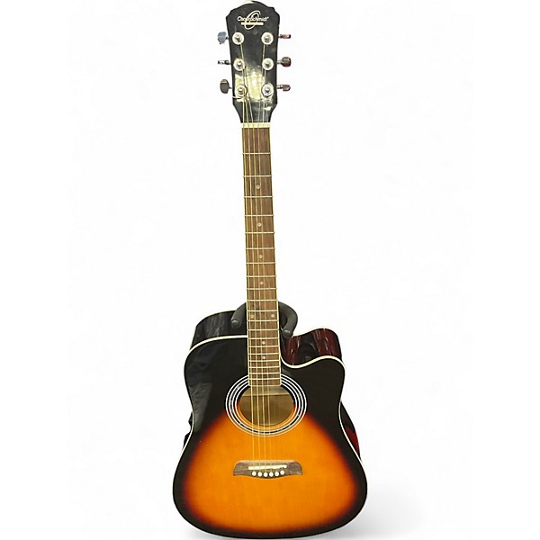 Used Oscar Schmidt od45 2 Color Sunburst Acoustic Guitar