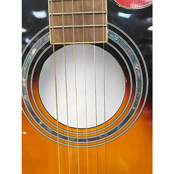 Used Oscar Schmidt od45 2 Color Sunburst Acoustic Guitar