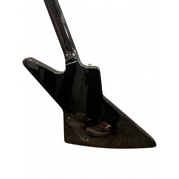 Used Epiphone Explorer Black Solid Body Electric Guitar