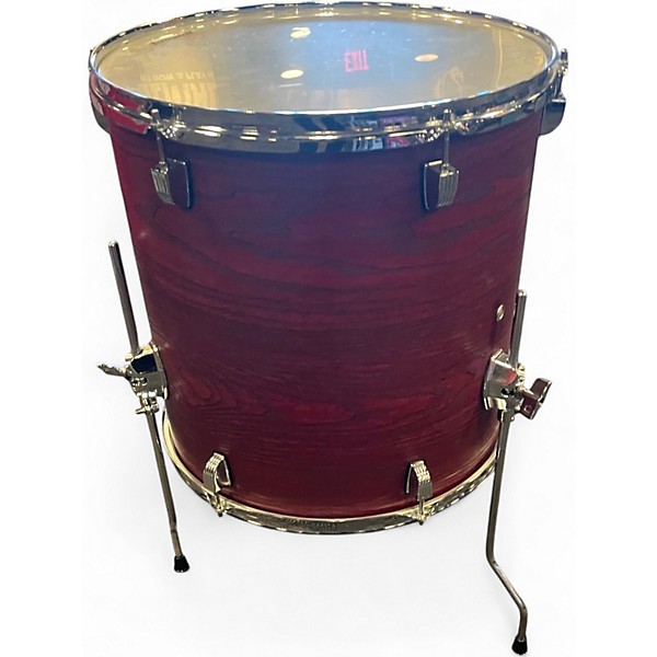 Used Ludwig 5 Piece BACKBEAT ELITE RUBY GRAIN Drum Kit