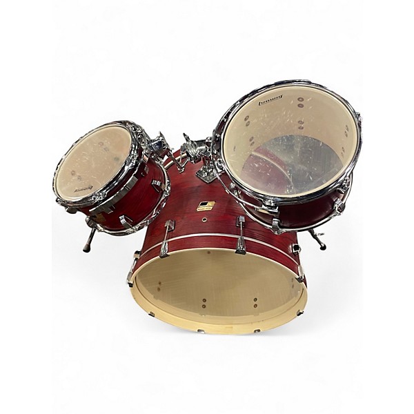Used Ludwig 5 Piece BACKBEAT ELITE RUBY GRAIN Drum Kit