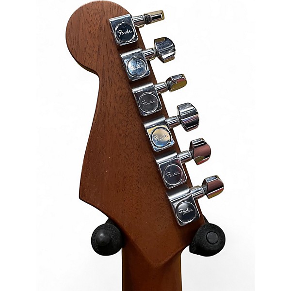 Used Fender American Acoustasonic Stratocaster 2 Tone Sunburst Acoustic Electric Guitar