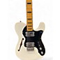Used Squier Classic Vibe 70s Thinline Telecaster Olympic White Hollow Body Electric Guitar