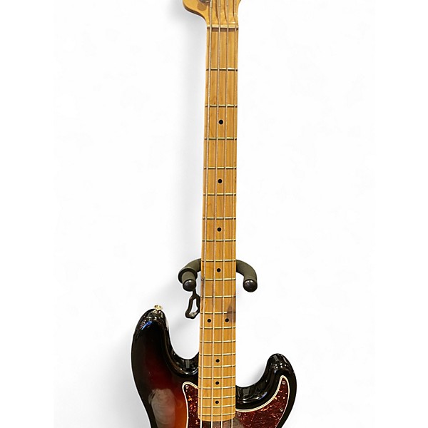 Used 2008 Fender American Standard Precision Bass 3 Color Sunburst Electric Bass Guitar