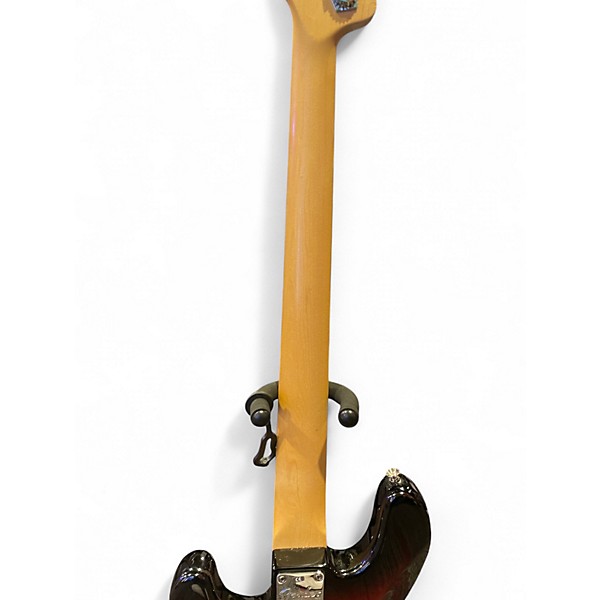 Used 2008 Fender American Standard Precision Bass 3 Color Sunburst Electric Bass Guitar