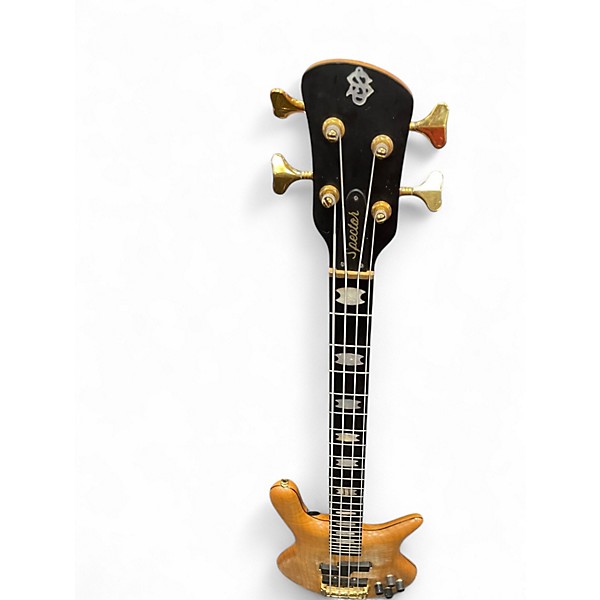 Used Spector Euro4 LX Natural Electric Bass Guitar