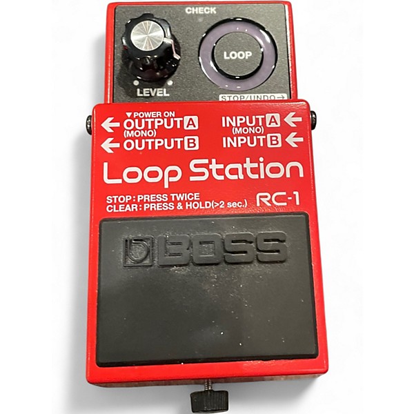 Used BOSS RC1 Loop Station Pedal