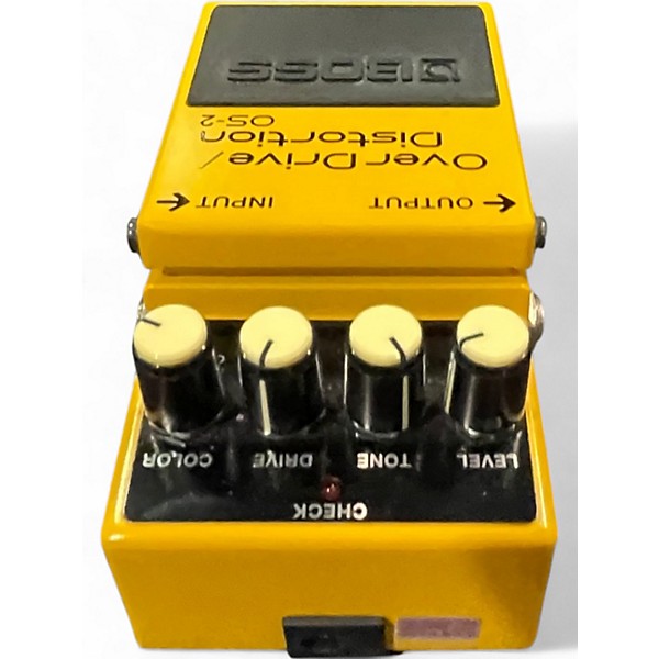 Used BOSS OS2 Overdrive Distortion Effect Pedal