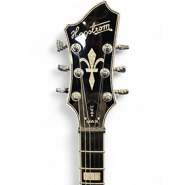 Used Hagstrom Ultra Max Golden Eagle Tobacco Burst Solid Body Electric Guitar