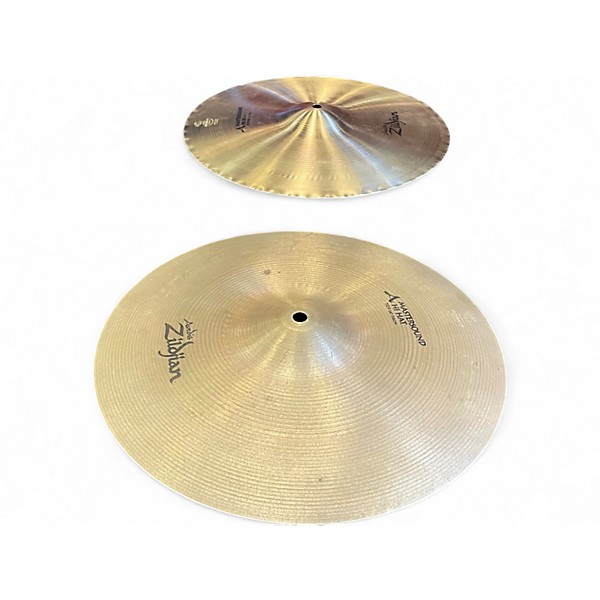 Used Zildjian 14in Mastersound Hi Hat Pair Cymbal