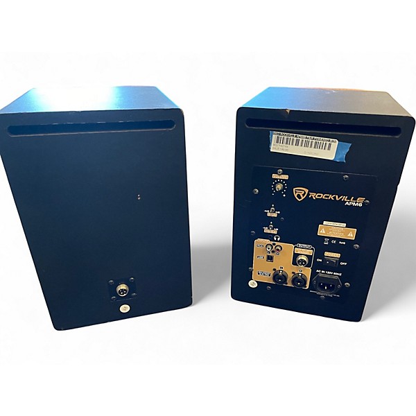 Used Rockville APM6B PAIR Powered Monitor