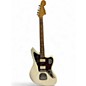 Used Fender jaguar Alpine White Solid Body Electric Guitar thumbnail