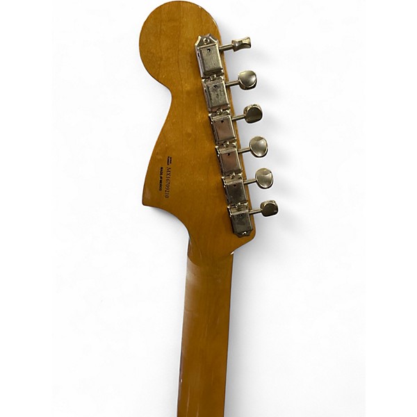 Used Fender jaguar Alpine White Solid Body Electric Guitar