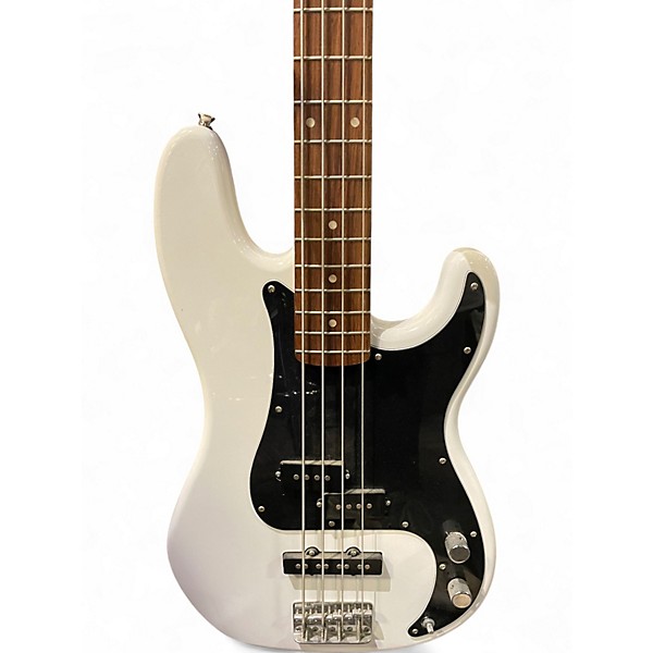Used Squier Affinity Precision Bass Alpine White Electric Bass Guitar
