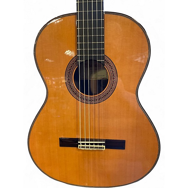 Used Alhambra 7 P Natural Classical Acoustic Guitar