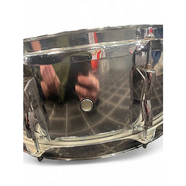 Used Yamaha 14in STEEL SNARE Chrome Drum