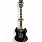 Used 2000 Gibson SG Standard Black Solid Body Electric Guitar thumbnail