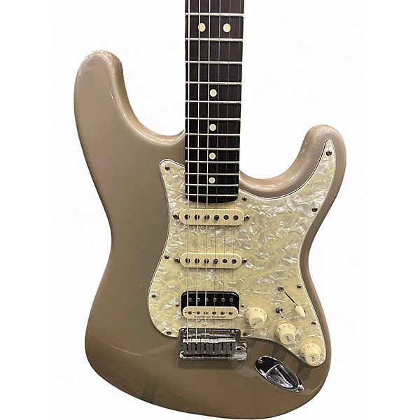 Used 1996 Fender Lonestar Stratocaster Shoreline Gold Solid Body Electric Guitar