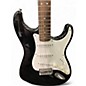 Used Starcaster by Fender Stratocaster BLACK SPARKLE Solid Body Electric Guitar