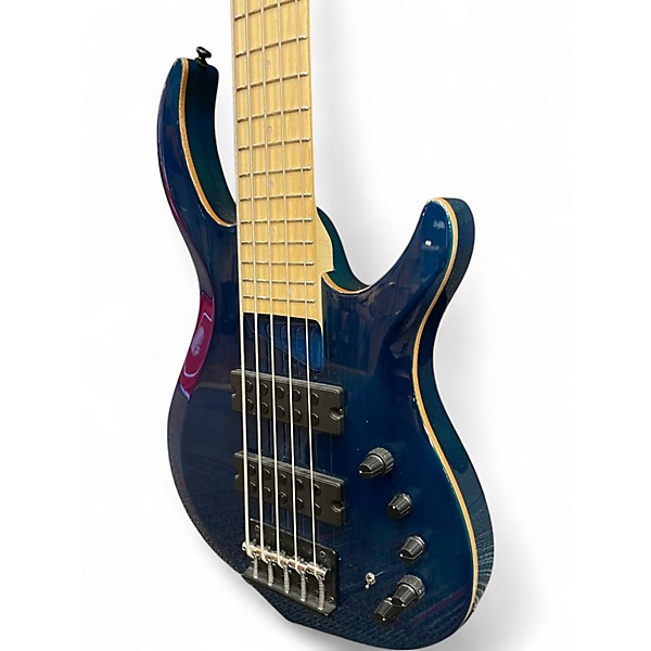 Used Sire Marcus Miller M2 5 String Transparent Blue Electric Bass Guitar