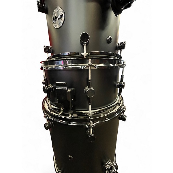 Used ddrum 5 Piece Reflex Satin Black Drum Kit