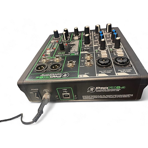 Used Mackie ProFX6v3 Digital Mixer