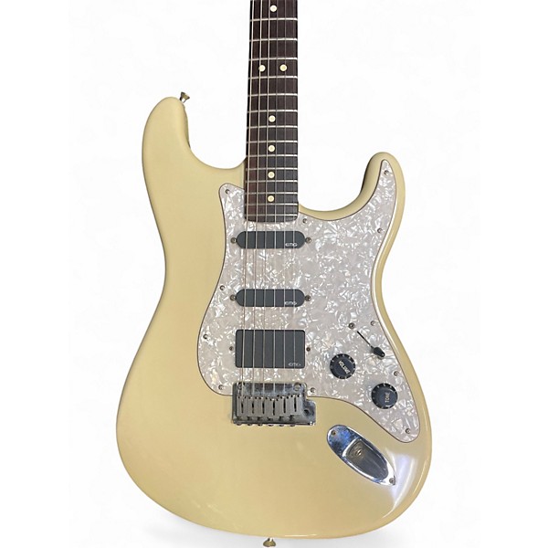 Used Fender MODED Texas Special BUTTER CREAM Solid Body Electric Guitar