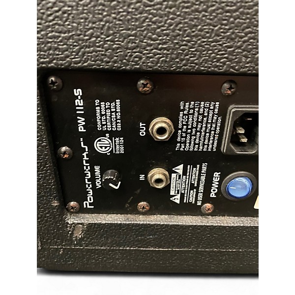 Used Powerwerks PW112-S Powered Subwoofer