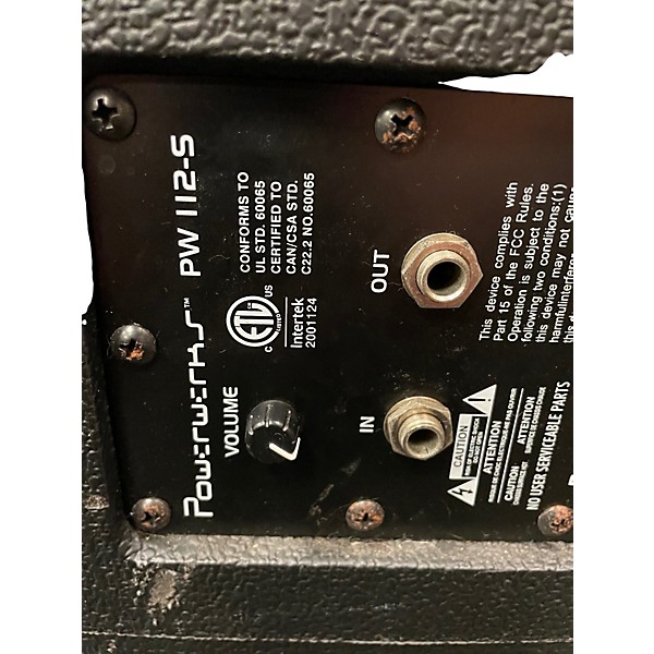 Used Powerwerks PW112-S Powered Subwoofer