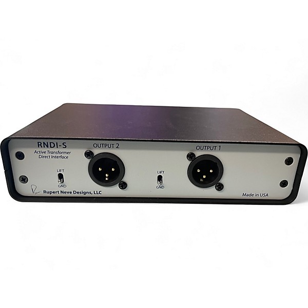Used Rupert Neve Designs RNDI-S Direct Box