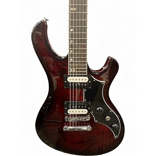 Used Gibson Victory Figured Wine Red Burst Solid Body Electric Guitar