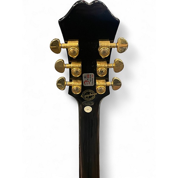 Used Epiphone Dot Deluxe Flametop 2 Color Sunburst Hollow Body Electric Guitar