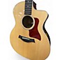 Used Taylor 214CE Deluxe Natural Acoustic Electric Guitar