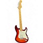 Used Fender Standard Stratocaster HSS Plus Top AGED CHERRY BURST Solid Body Electric Guitar thumbnail