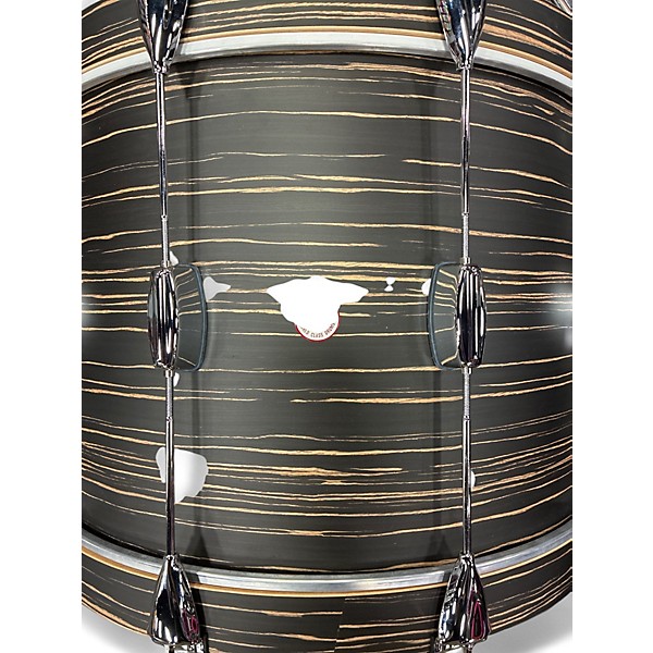 Used Barton Drums 3 Piece Essential Beech Ebony Finish Drum Kit