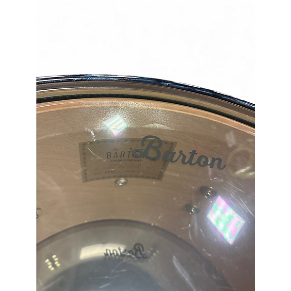 Used Barton Drums 3 Piece Essential Beech Ebony Finish Drum Kit
