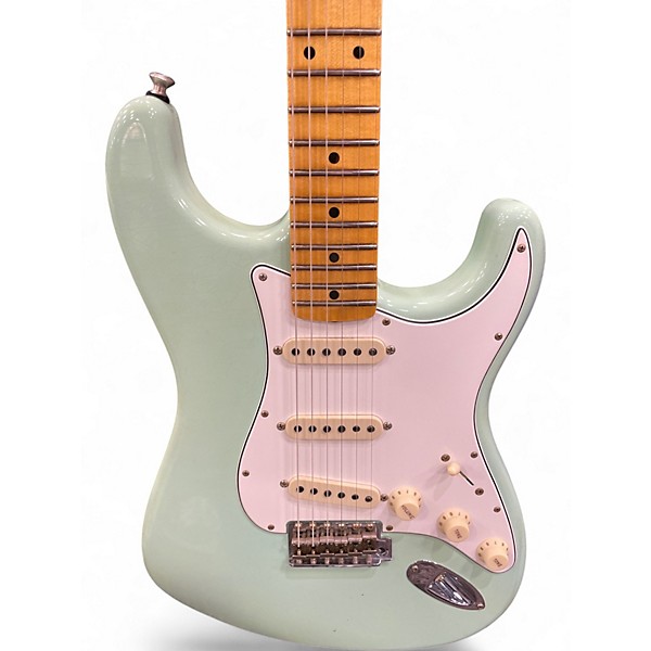 Used Fender 1959 Custom Shop Stratocaster aged surf Solid Body Electric Guitar
