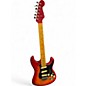 Used Fender American Ultra Luxe Stratocaster PLASMA RED BURST Solid Body Electric Guitar
