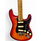 Used Fender American Ultra Luxe Stratocaster PLASMA RED BURST Solid Body Electric Guitar