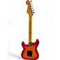 Used Fender American Ultra Luxe Stratocaster PLASMA RED BURST Solid Body Electric Guitar