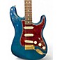 Used Fender Deluxe Player's Stratocaster Blue Sapphire Solid Body Electric Guitar