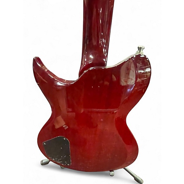 Used Washburn WI 64 Cherry Solid Body Electric Guitar