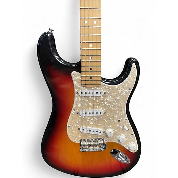 Used Fender Highway One Stratocaster 2 Tone Sunburst Solid Body Electric Guitar