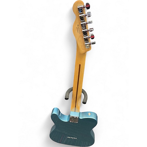 Used Fender Standard Telecaster Chrome Blue Solid Body Electric Guitar