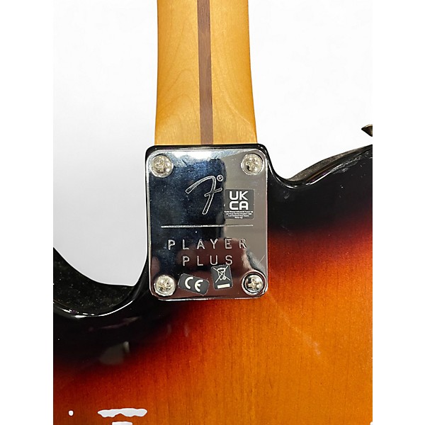 Used Fender Player Plus Telecaster Tobacco Burst Solid Body Electric Guitar